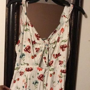 Flower pattern romper